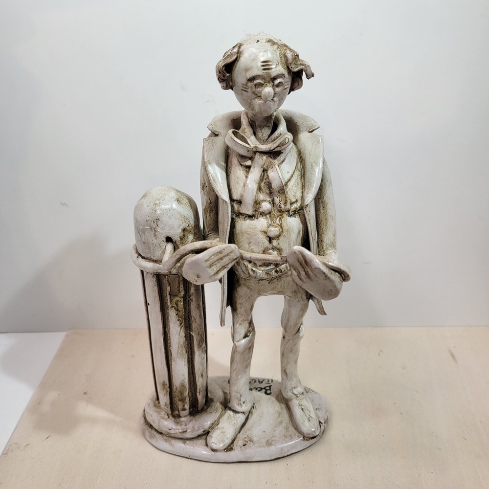 Bencini Italy Stockbroker‎ Figurine Sculpture Ceramic Art Decor